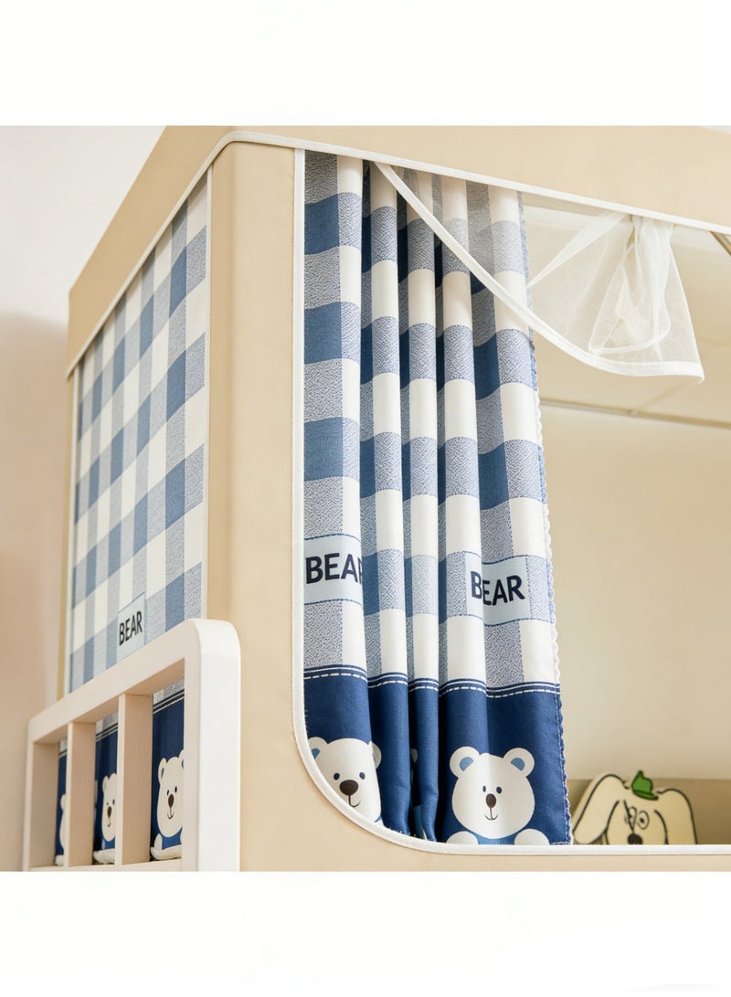 عربست السرير مظلمة الخيام ستارة الإظلام السرير الفردي خيمة ستارة التظليل الطلاب قماش السرير مظلمة البعوض شبكة حماية الخصوصية للطلاب النوم - Image 4